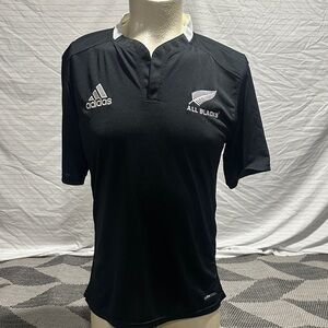 Adidas Men's Black Rugby Jersey